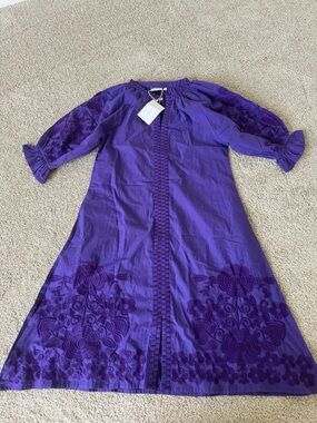 Julia Amory coatue mademoiselle in hyacinth XS NWT